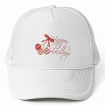 Happy Holidays hats by Just2Cute Happy Holidays hats