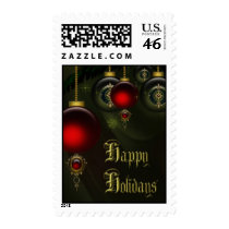Happy Holidays-Holiday, Christmas, Ornaments, stamps