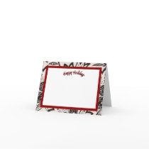 happy holidays, holiday frame, hap... - Customized cards