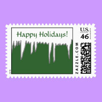 Happy Holidays! - Holiday Greeting stamps stamps
