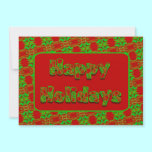 Happy Holidays invitations