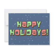 Happy Holidays invitations by pugumup Happy Holidays invitations