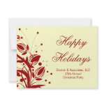 Happy Holidays Invitation (Office or Personal) invitations
