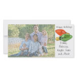 Happy Holidays Italian Lights Photo Card photo cards