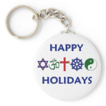 HAPPY HOLIDAYS Keychain