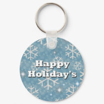 Happy Holiday's keychains