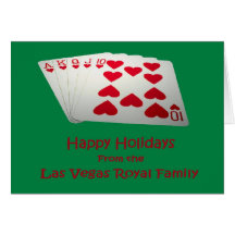 Happy Holidays / Las Vegas Royal Family Card