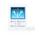 Happy Holidays Letter Carrier cards by StarStock Happy Holidays Letter Carrier cards