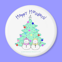 Happy Holidays! magnets