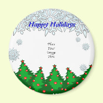 Happy Holidays Magnet magnets