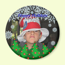 Happy Holidays Magnet magnets