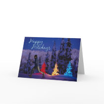 Happy Holidays - Male Runner cards