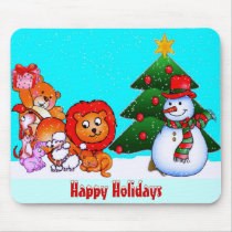 Happy Holidays Mousepad