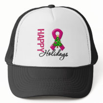 Happy Holidays Myeloma Awareness hats