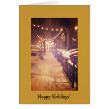 Happy Holidays - New York Winter Cards
