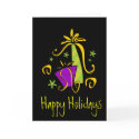 Happy Holidays Notecard
