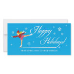 Happy Holidays on Ice Photo Card Template