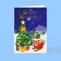 Happy Holidays One cards