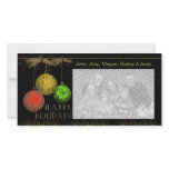 Happy Holidays Ornament Photo Card photo cards