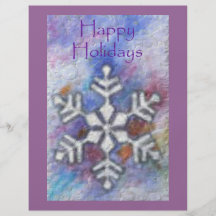 Happy Holidays Personalized Flyer