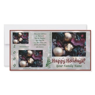 Happy Holidays Photo Card (3) - Use Your Photos photocard