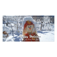 Happy Holidays Photo Card Template