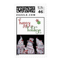 Happy Holidays photo stamp template by aslentz Happy Holidays photo stamp template