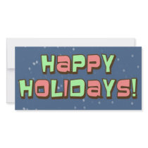 Happy Holidays photo cards by pugumup Happy Holidays photo cards