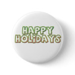 Happy Holidays Pin