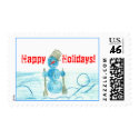 Happy Holidays! postage by tunguska Happy Holidays! postage