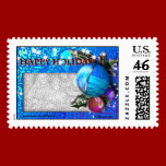 Happy Holidays stamps