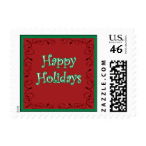 Happy Holidays postage by elyssa444 Happy Holidays postage