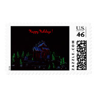 Happy Holidays ! Stamp