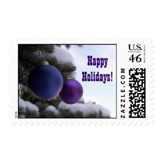 Happy Holidays! stamp