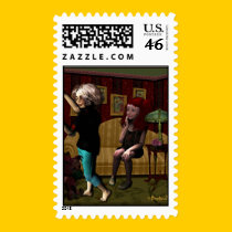 Happy Holidays stamps