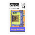Happy Holidays! postage by laughalita Happy Holidays! postage