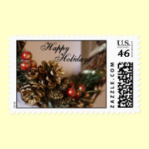 Happy Holidays Postage postage