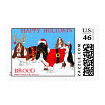 Happy Holidays postage