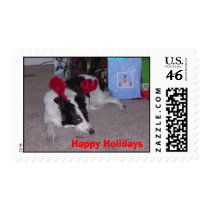 Happy Holidays postage by xbratx Happy Holidays postage