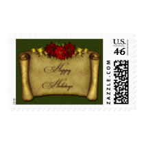 Happy Holidays postage
