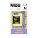 Happy Holidays! postage by laughalita Happy Holidays! postage