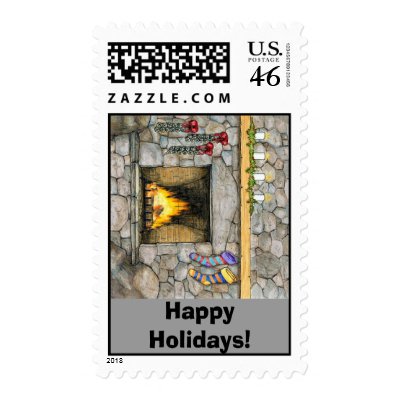 Happy Holidays! Postage