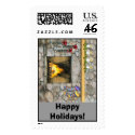 Happy Holidays! postage by laughalita Happy Holidays! postage
