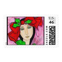 Happy Holidays Postage