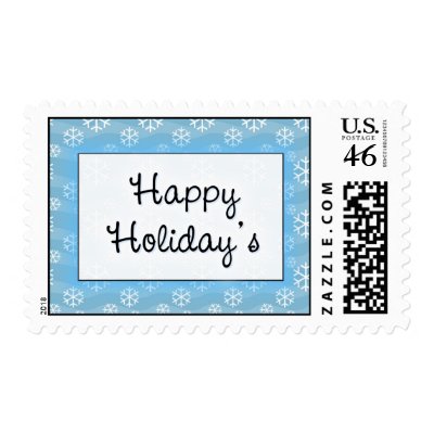 Happy Holiday's Postage