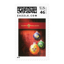 Happy Holidays Postage