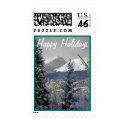 Happy Holidays stamp