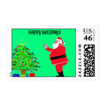 HAPPY HOLIDAYS postage by PS_DESIGNS HAPPY HOLIDAYS postage
