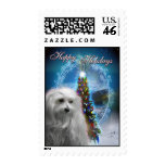 Happy Holidays postage