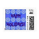 Happy Holidays postage